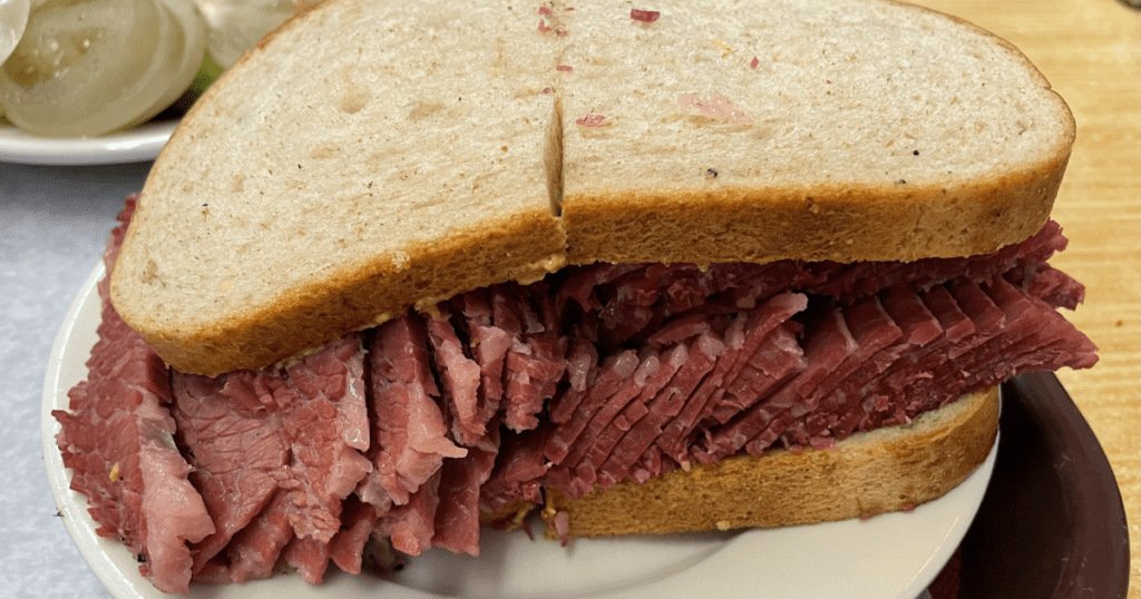 can you eat corned beef sandwich while pregnant